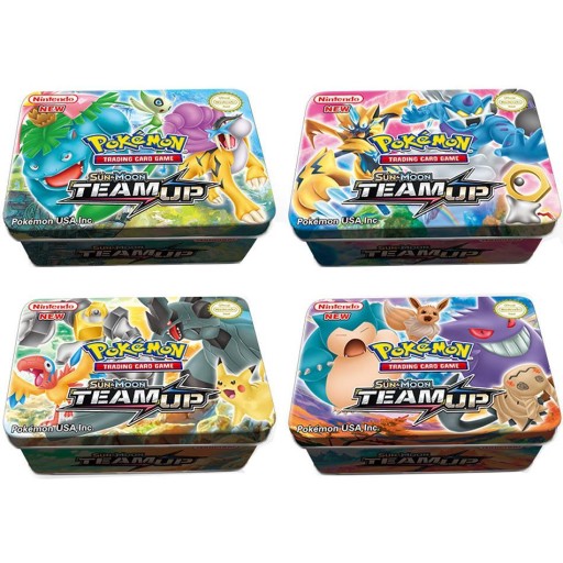 Набор из 41 карты Pokemon Cards в металлической жестяной коробке из серии Lost Origin