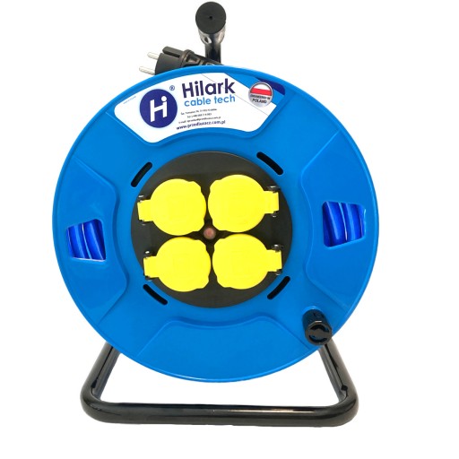 УДЛИНИТЕЛЬ H07BQ-F 3x1,5 ПОЛИУРЕТАН, ПРОЧНЫЙ, синий PUR 15M