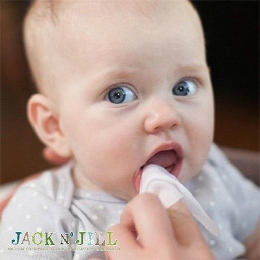 Jack N'Jill Натуральные салфетки для чистки десен.