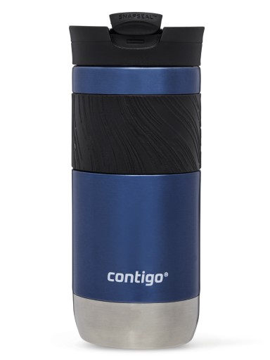 Термокружка для кофе Contigo Byron 2.0 прорезиненная 470 мл - Bluecorn