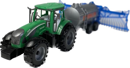 Ciągnik JOHN DEERE traktor z beczką z aplikatorem