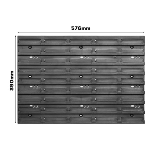 Доска для инструментов мастерская 57 x 39 см +20 кюветов