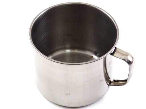 Kubek stalowy Turystyczny garnek metalowy 650M 10C