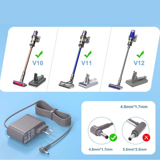 ЗАРЯДНОЕ УСТРОЙСТВО ДЛЯ ПЫЛЕСОСА ДЛЯ DYSON V10 V11 V12 V15 SV12 SV14 SV20 SV22