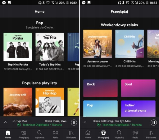 Radio FM DAB+ Technisat Internetowe WiFi Spotify