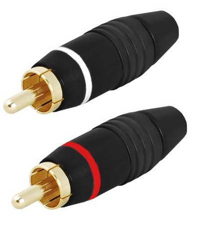 RCA-разъем CHINCH PROFESSIONAL LARGE 6 мм (2 шт.)
