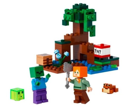 LEGO Minecraft 21240 Wetlands Adventure Сумка Lego + каталог