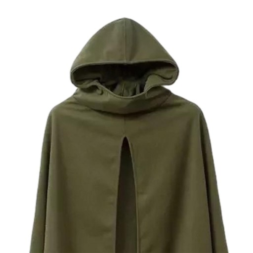 Halloween Cosplay długi płaszcz z kapturem, peleryna trwały kostium diabła