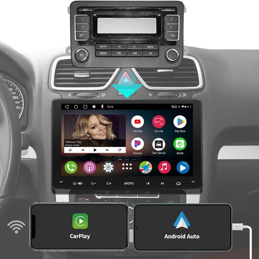 АВТОМОБИЛЬНЫЙ РАДИО 9 ДЮЙМОВ ANDROID WIFI BT ATOTO A6 PF
