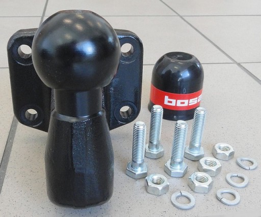 БУКСИРОВОЧНЫЙ КРЮК BOSAL + 4 НАПОРТИВНЫХ ВИНТА