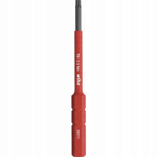BIT ELECTRIC TORX T8x75 mm 1000 V AC 1 SZT WIHA TRZON WYMIENNY DO SLIMVARIO