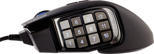 Мышь CORSAIR Scimitar RGB Elite, черная