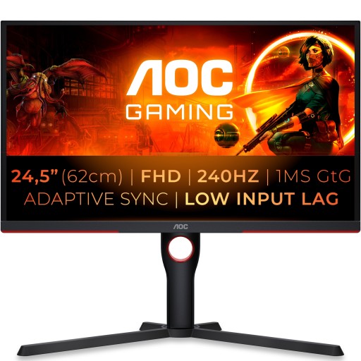 Монитор 24 AOC Gaming 240 Гц 0,5 мс VA LED DP HDMI