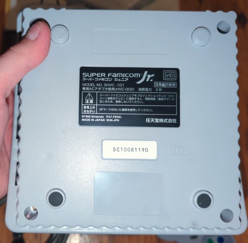 SNES Junior Super Famicom Jr THS7316 RGB AMP, картонная коробка с 1 чипом, набор из 2 пэдов
