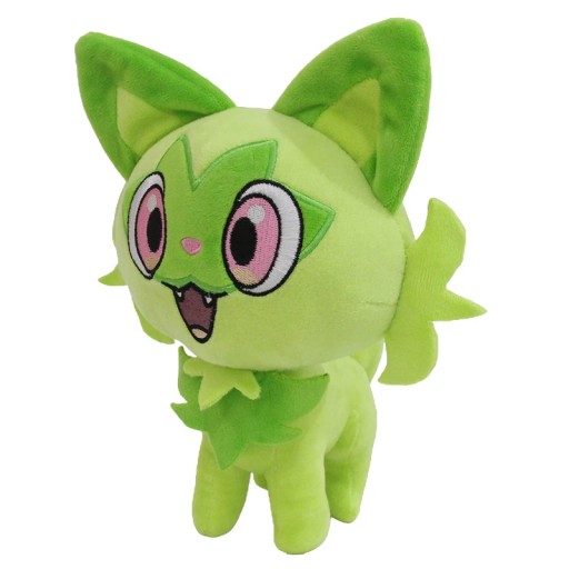 Плюшевая игрушка Pokemon Meowscarada Peluche Cinderace, плюшевая игрушка Scorbunny Sobble
