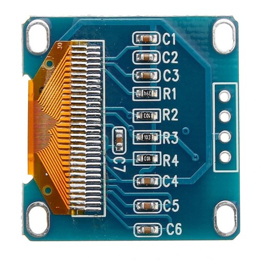 OLED 0,96 дюйма I2C синий/синий