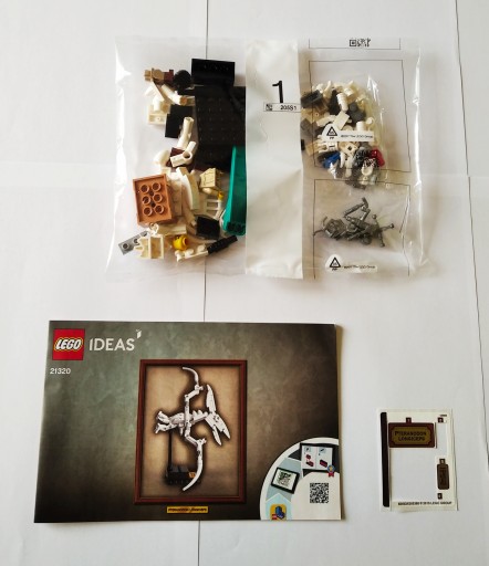 LEGO Ideas 21320 Только скелет птеранодона + описание