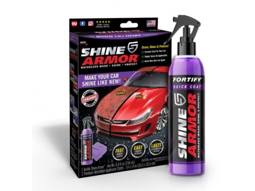 Защита полимер-керамической краски SHINE ARMOR