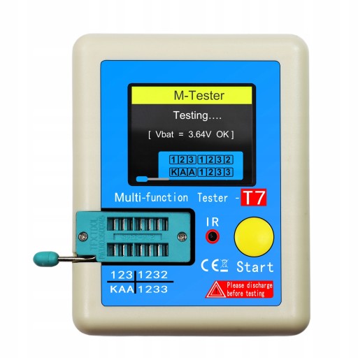 ТЕСТЕР ТРАНЗИСТОРОВ LCR-T7