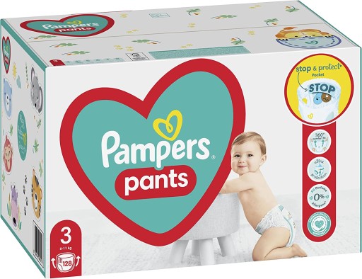 Подгузники Pampers Mega Box 3 – 128 шт.