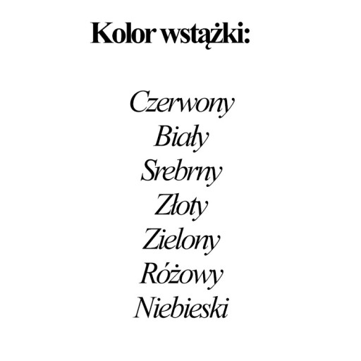 Słodkie podziękowania na wieczór panieński 6 szt
