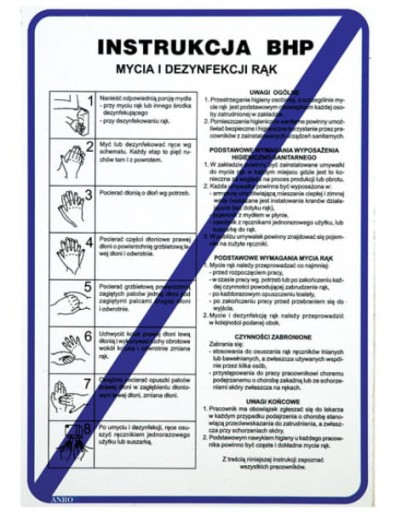 Большой набор аптечки, огнетушитель, указатели для гастрономии.
