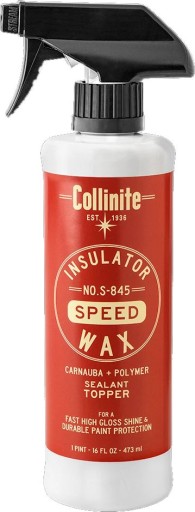 Collinite Wax S-845 Speed ​​Speed ​​Wax 473ml Жидкий воск с распылителем