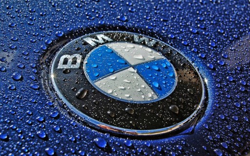 BMW E46 E90 Эмблема перед зад зад черная 82мм 74мм