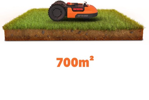 Аккумуляторная газонокосилка Worx WR167E Landroid M700 Plus