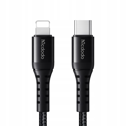 MCDODO ЗАРЯДНОЕ УСТРОЙСТВО USB-C LIGHTNING КАБЕЛЬ БЫСТРОЙ ЗАРЯДКИ ДЛЯ IPHONE 13 14 1M