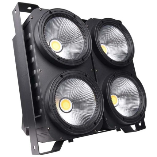 REFLEKTOR OŚWIETLACZ SCENICZNY ESTRADOWY BLINDER STROBOSKOP 4x100W COB LED