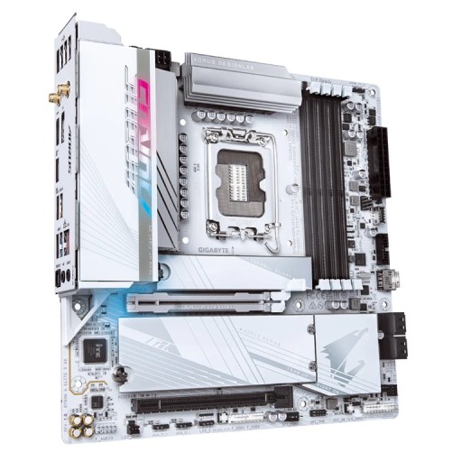 Материнская плата Gigabyte B760M AORUS ELITE X AX Intel B760 Express LGA 1700 миль