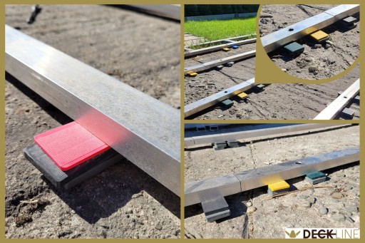 DECKLINE S3020 ПРОЧНЫЕ ВЫРАВНИВАЮЩИЕ ПРОКЛАДКИ 30x80x20 мм, 100 шт.