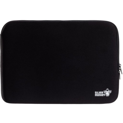 Чехол для ноутбука Silver Monkey EasySleeve 15.6, черный, подарок