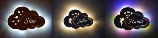 Ночник с именем STARS COLOURS CHOOSE 20 LED батареек