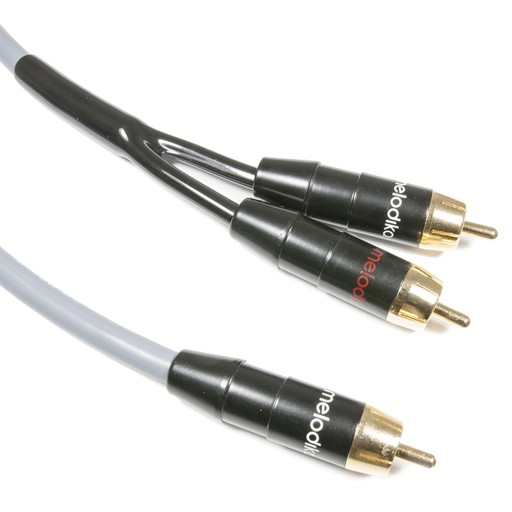 КАБЕЛЬ ДЛЯ САБВУФЕРА MELODIKA MDSWY05G Y RCA 0,5 м