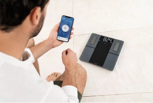 АНАЛИЗАТОР СОСТАВА ТЕЛА BEURER BF 500, BLUETOOTH, ИМТ, 180 КГ
