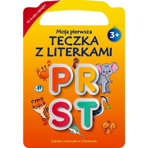 TREFL КНИГИ МОЯ ПЕРВАЯ ПАПКА С БУКВАМИ PRST 6614