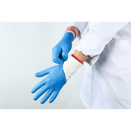 Перчатки ANSELL 93-283 MICROFLEX NITRILE прочные L