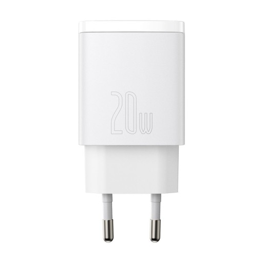ЗАРЯДНОЕ УСТРОЙСТВО BASEUS FAST USB/USB-C 20 Вт, 3 А, УНИВЕРСАЛЬНОЕ СЕТЕВОЕ ЗАРЯДНОЕ УСТРОЙСТВО ДЛЯ ТЕЛЕФОНА