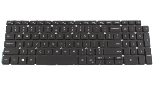 КЛАВИАТУРА ДЛЯ DELL INSPIRON 5501 5502 / ЧЕРНЫЙ СВЕТОДИОД