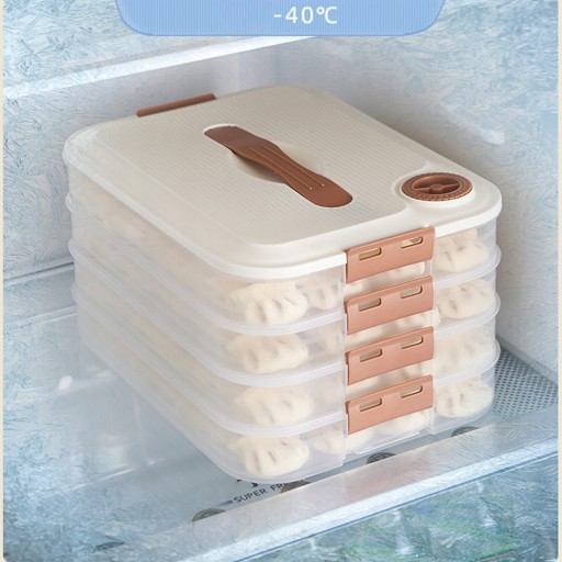 Коробка для хранения пельменей из 3 упаковок Коробка для пельменей