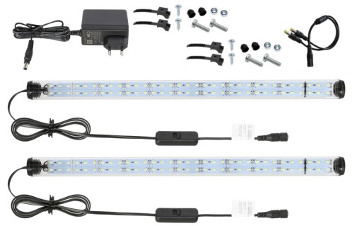 Светодиодное освещение аквариума 2х70см 5630 LED люминесцентная лампа AQUALED