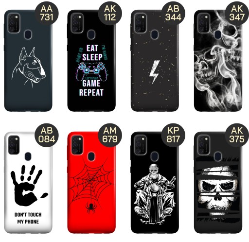 ETUI DO SAMSUNG GALAXY M21 WZORY DLA CHŁOPAKA OBUDOWA POKROWIEC CASE