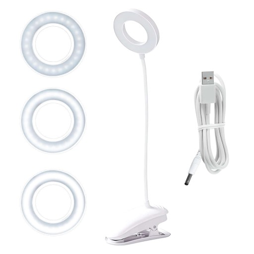 ШКОЛЬНАЯ НАСТОЛЬНАЯ ЛАМПА 18 LED USB CLIP