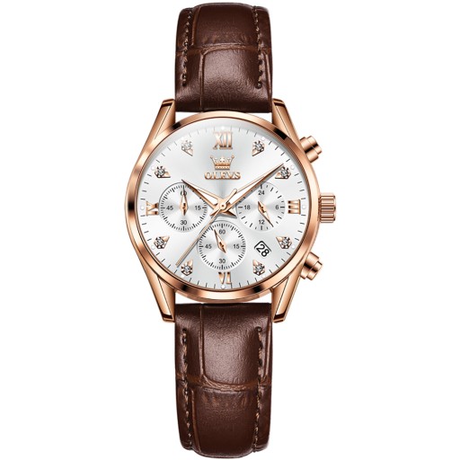 OLEVS 5523 Moda Zegarki Damskie Chronograf