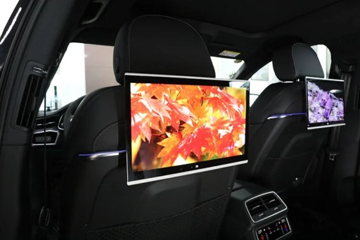 Подголовник для автомобильного телевизора Android 12.0 с 13,3-дюймовым монитором 4K для Audi Q7 WIFI BT