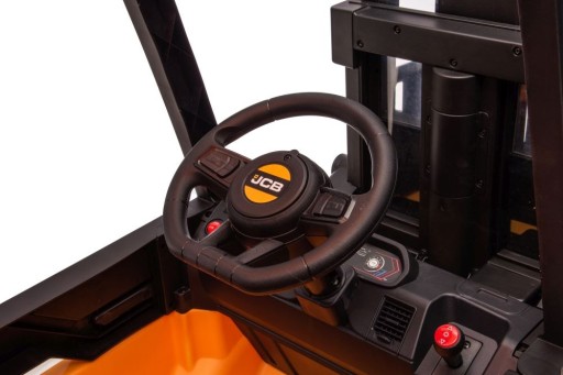 Вилочный погрузчик JCB с желтым аккумулятором