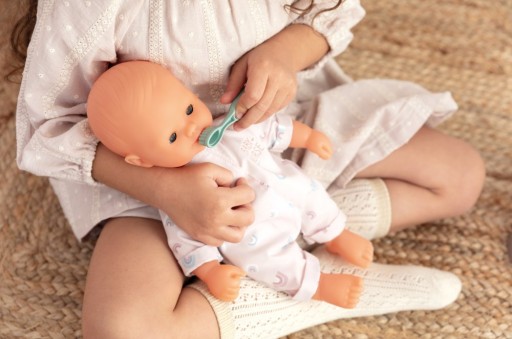SMOBY BABY NURSE ТУАЛЕТ ДВУХСТОРОННИЙ ВАННАЯ ДЛЯ КУКЛЫ С МЕБЕЛЬНЫМИ АКСЕССУАРАМИ