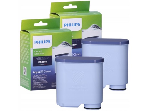 2 фильтра для воды Aqua Clean CA6903 для кофемашины Philips Saeco Latte Go